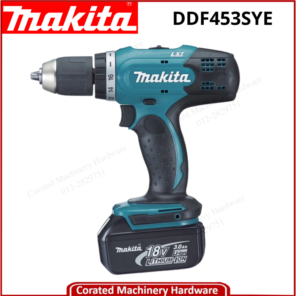 MAKITA DDF453SYE 13MM CORDLESS DRIVER DRILL Corated Enterprise