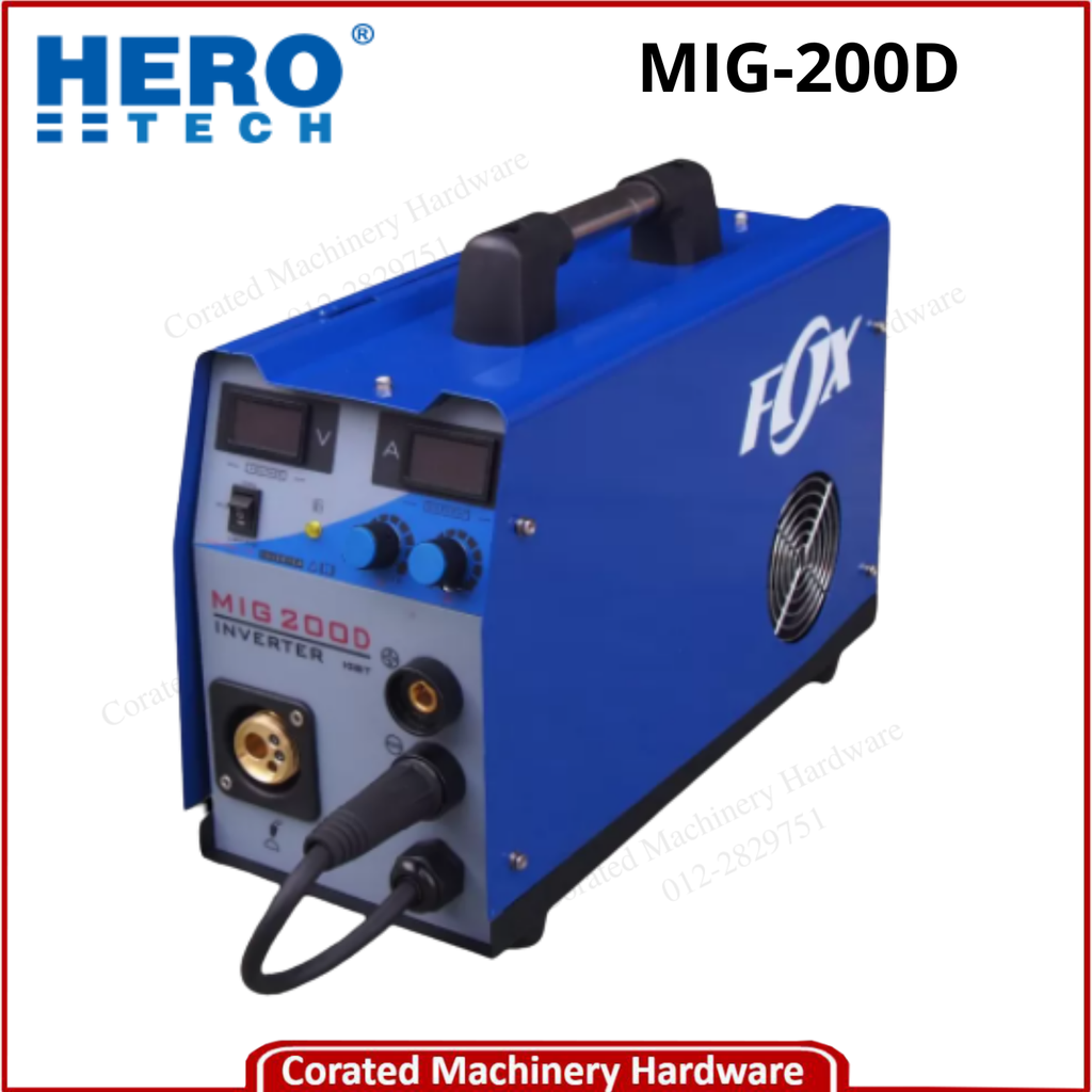 HERO MIG 200D FOX INVERTER MIG WELDING MACHINE Corated Enterprise