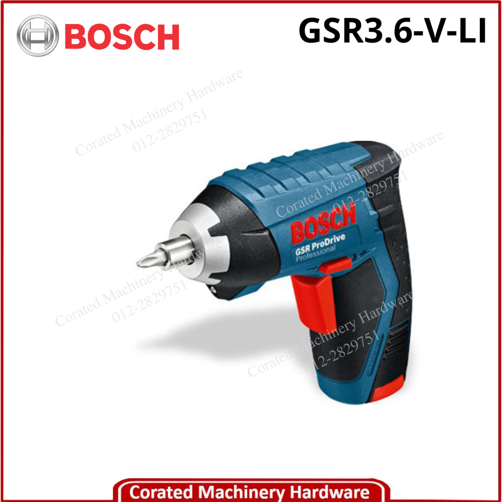 BOSCH GSR3.6 V Li ProDrive 3.6V C W 1 PC BATTERY Corated Enterprise