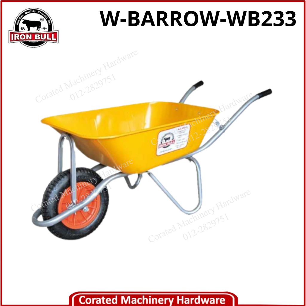 IRON BULL H D WHEEL BARROW DEEP TYPE 0.8MM Corated Enterprise