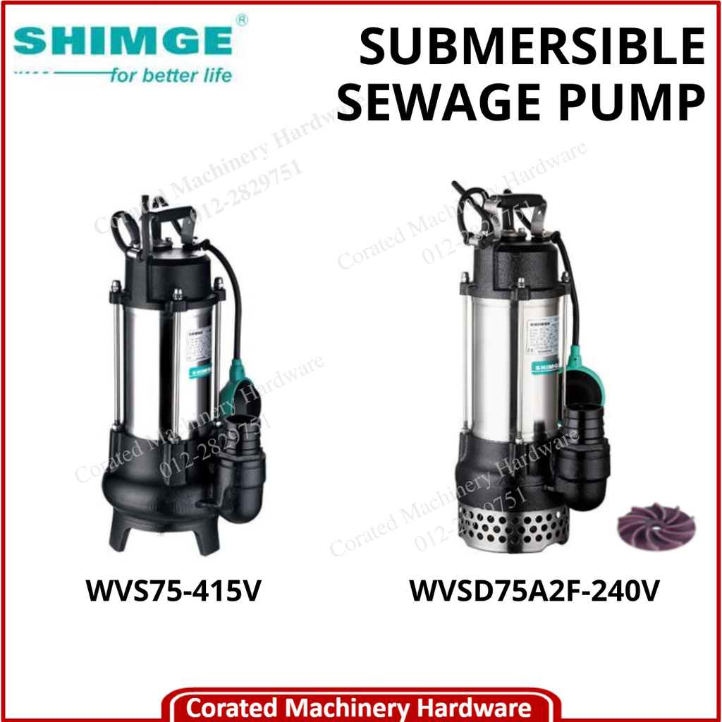 Shimge Submersible Sewage Pump Corated Enterprise 7964