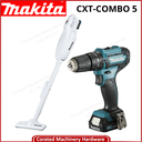 MAKITA CXT-COMBO 5  CL106FDWYW CORDLESS VACUUM CLEANER+HP333DZ CORDLESS HAMMER DRIVER DRLL