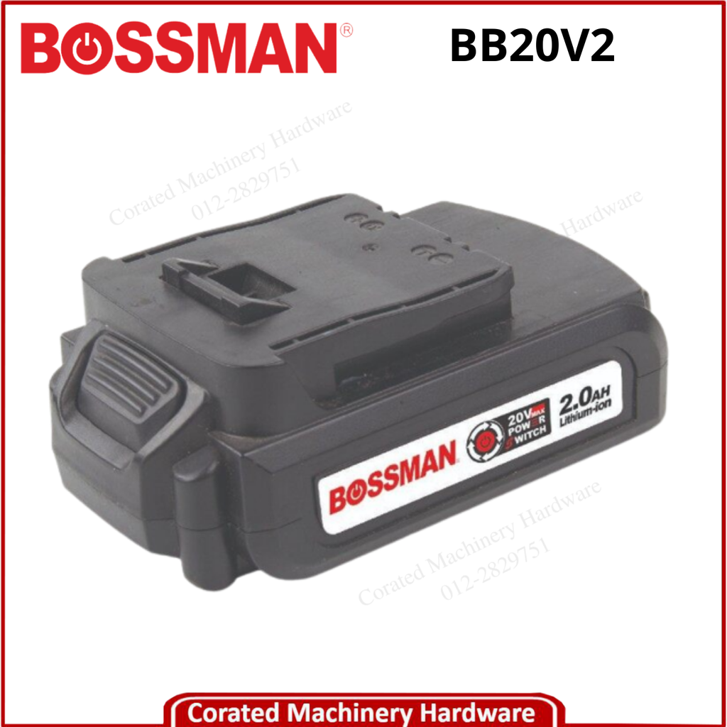 BOSSMAN BB20V2 HIGH QUALITY BATTERY PACK (BLACK &amp; BLUE MACHINE USE)