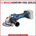 BOSCH GWS18V-15SC 100MM CORDLESS ANGLE GRINDER (SOLO)