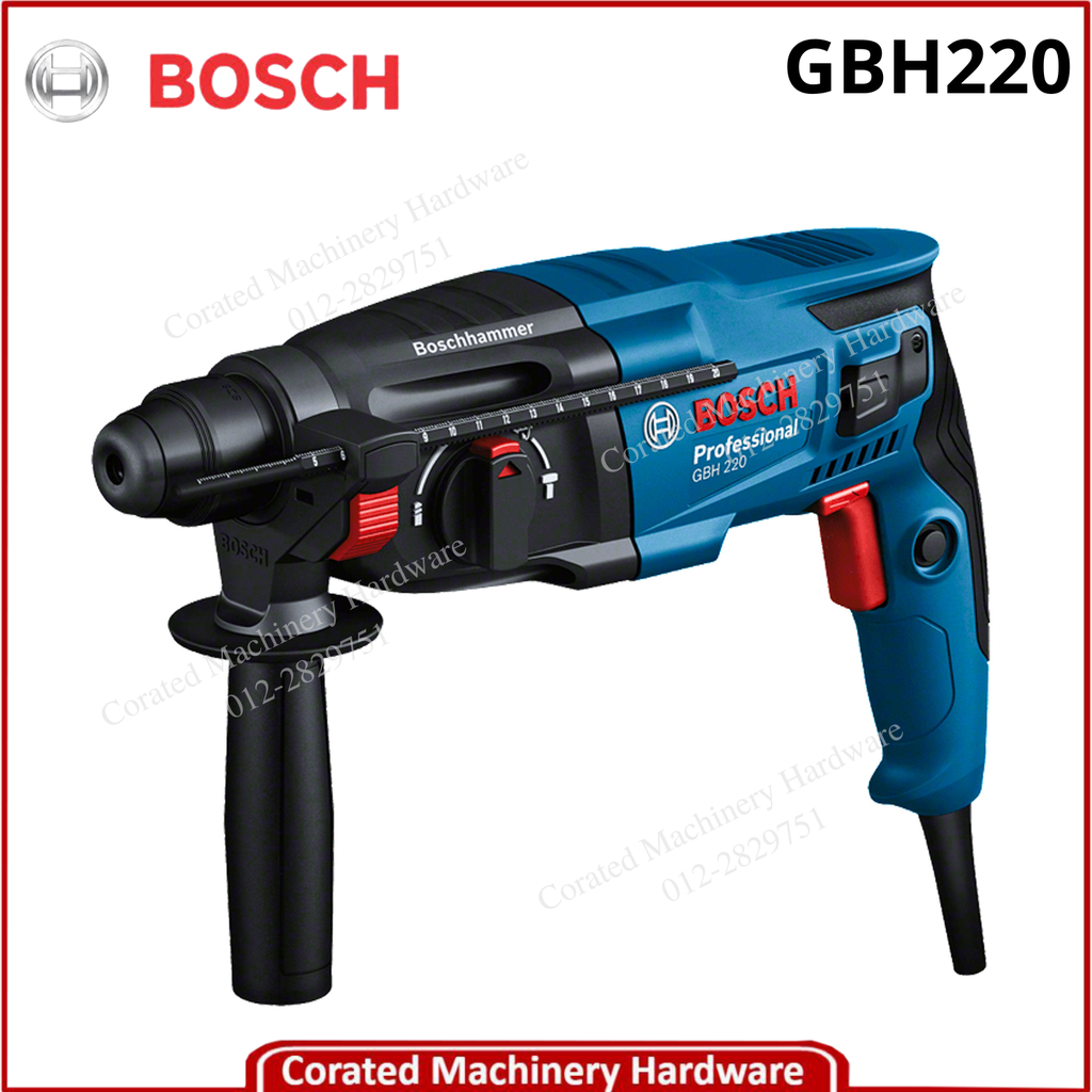 BOSCH GBH220 22MM ROTARY HAMMER (720W)