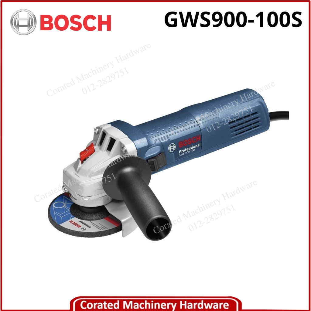 BOSCH GWS900-100S 4&quot; ANGLE GRINDER W/O BLADE(900W)
