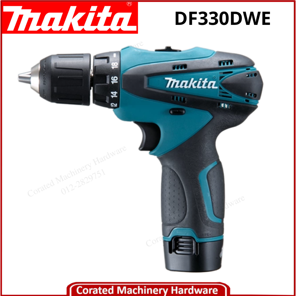 MAKITA DF330DWE 13MM CORDLESS DRIVER DRILL