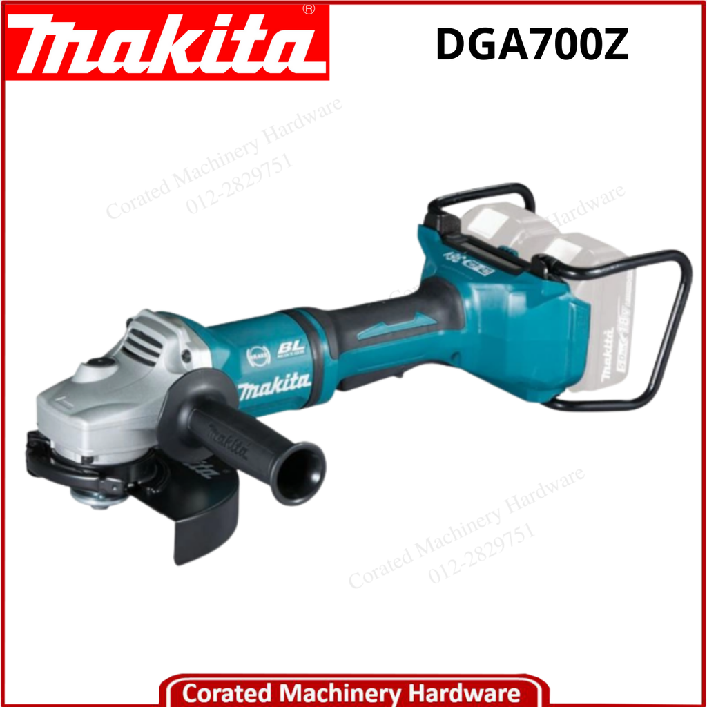 MAKITA DGA700Z 180MM CORDLESS ANGLE GRINDER