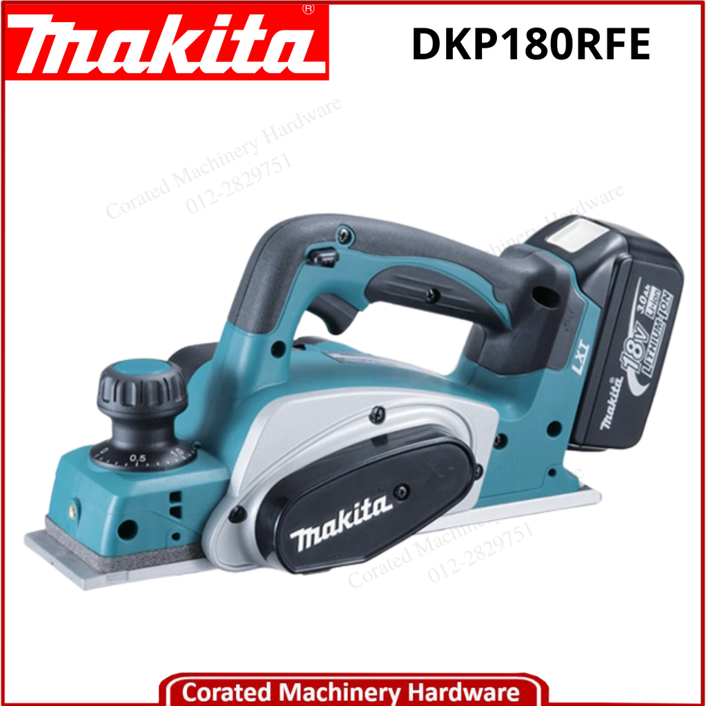 MAKITA DKP180RFE 82MM CORDLESS PLANER