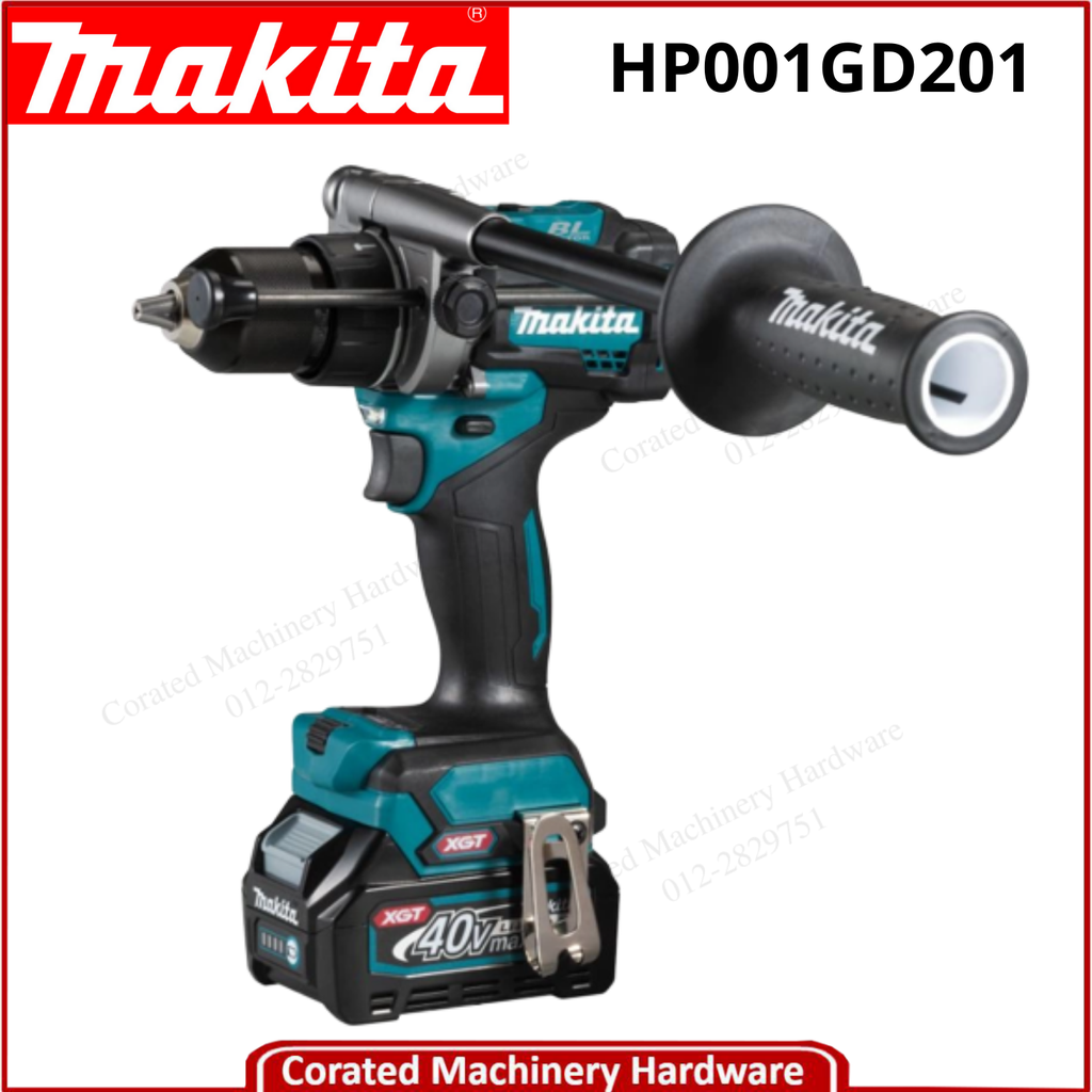 MAKITA HP001GD201 13MM CORDLESS HAMMER  DRILL