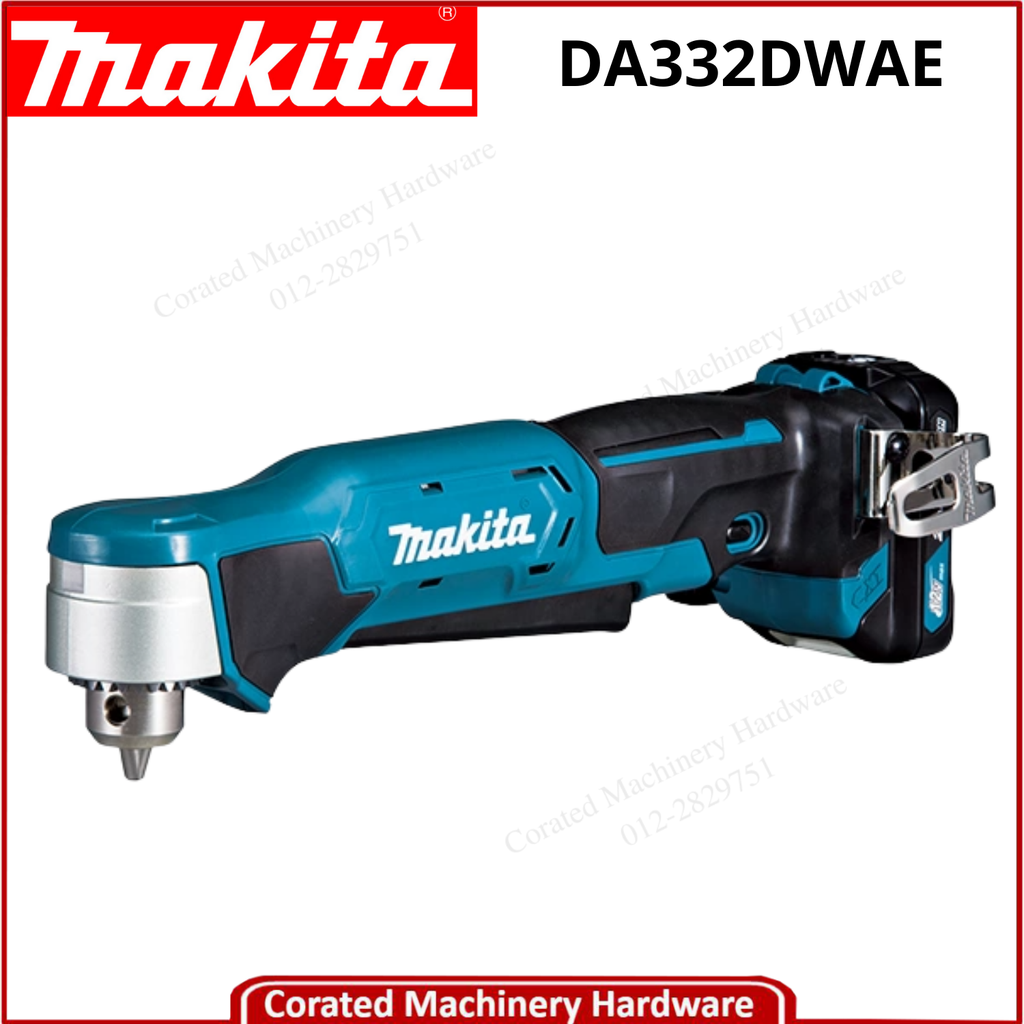 MAKITA DA332DWAE 12V CORDLESS ANGLE DRILL