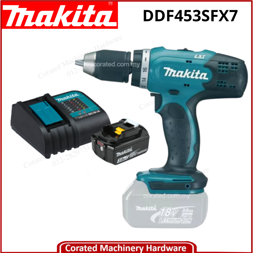 MAKITA DDF453SYE 13MM CORDLESS DRIVER DRILL