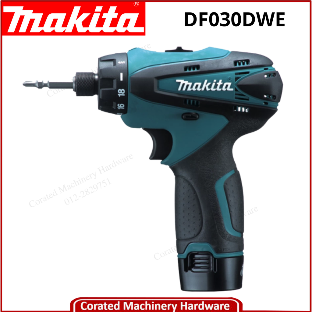 MAKITA DF030DWE CORDLESS DRIVER DRILL