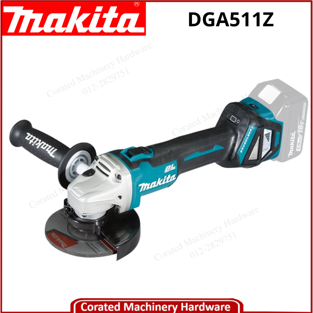 MAKITA DGA511Z 125MM ANGLE GRINDER