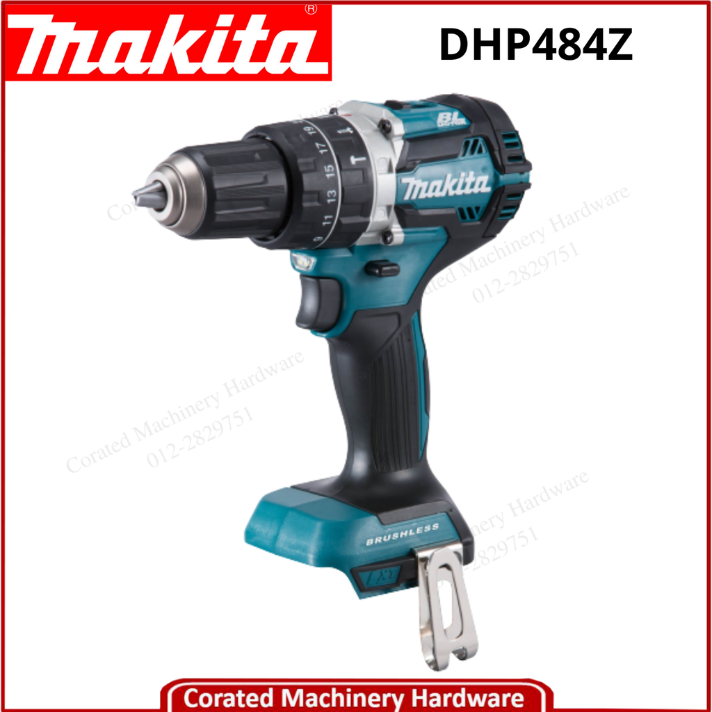 MAKITA DHP484RFE 13MM CORDLESS HAMMER DRIVER DRILL