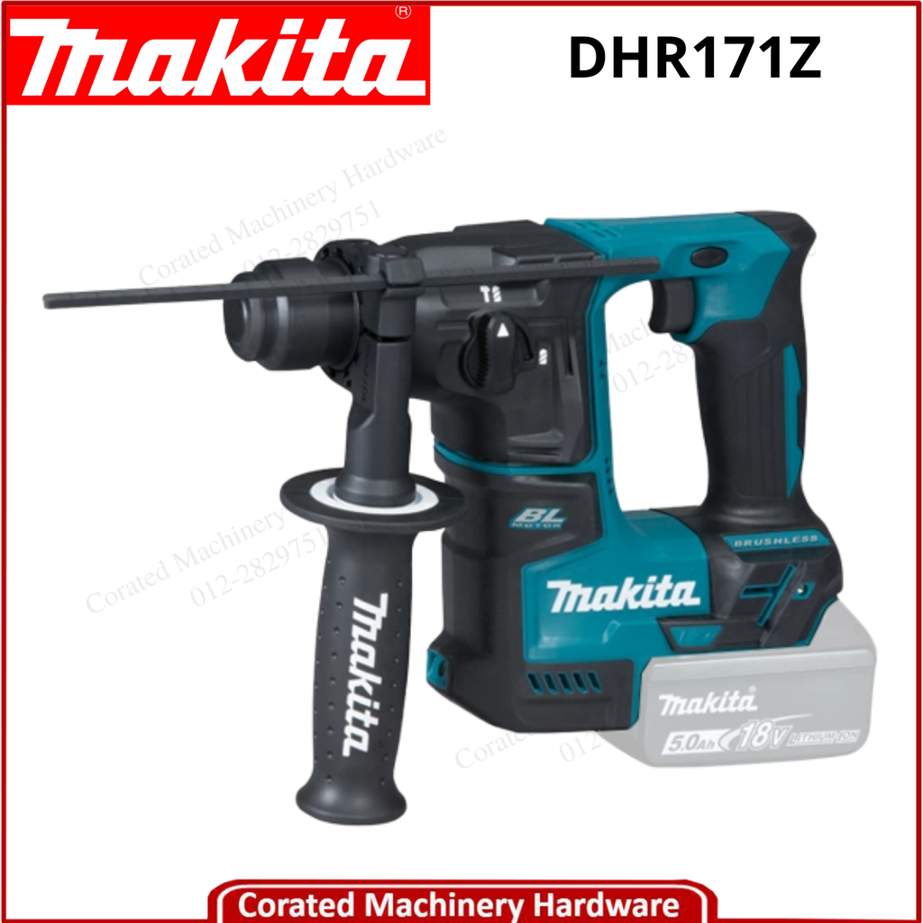 MAKITA DHR171RFE 17MM CORDLESS ROTARY HAMMER