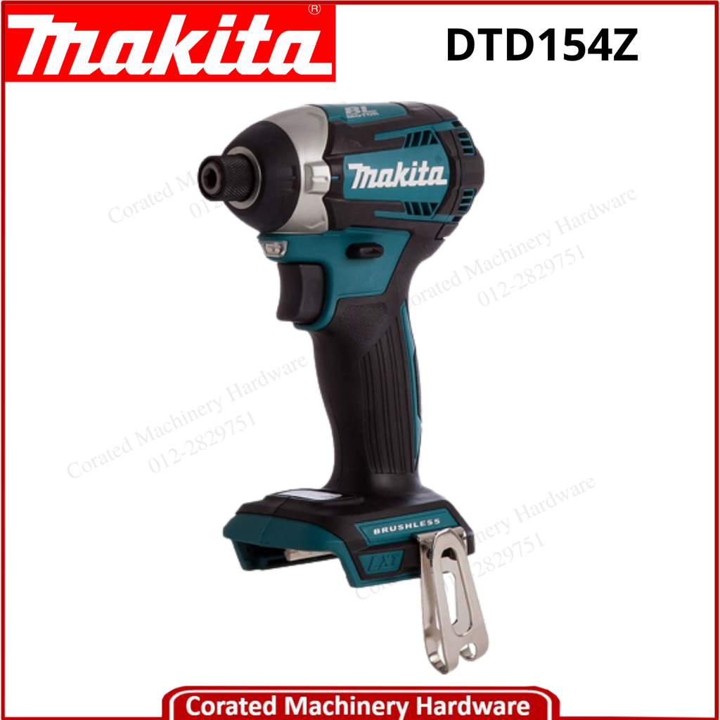 MAKITA DTD154RFE 6.35MM CORDLESS IMPACT