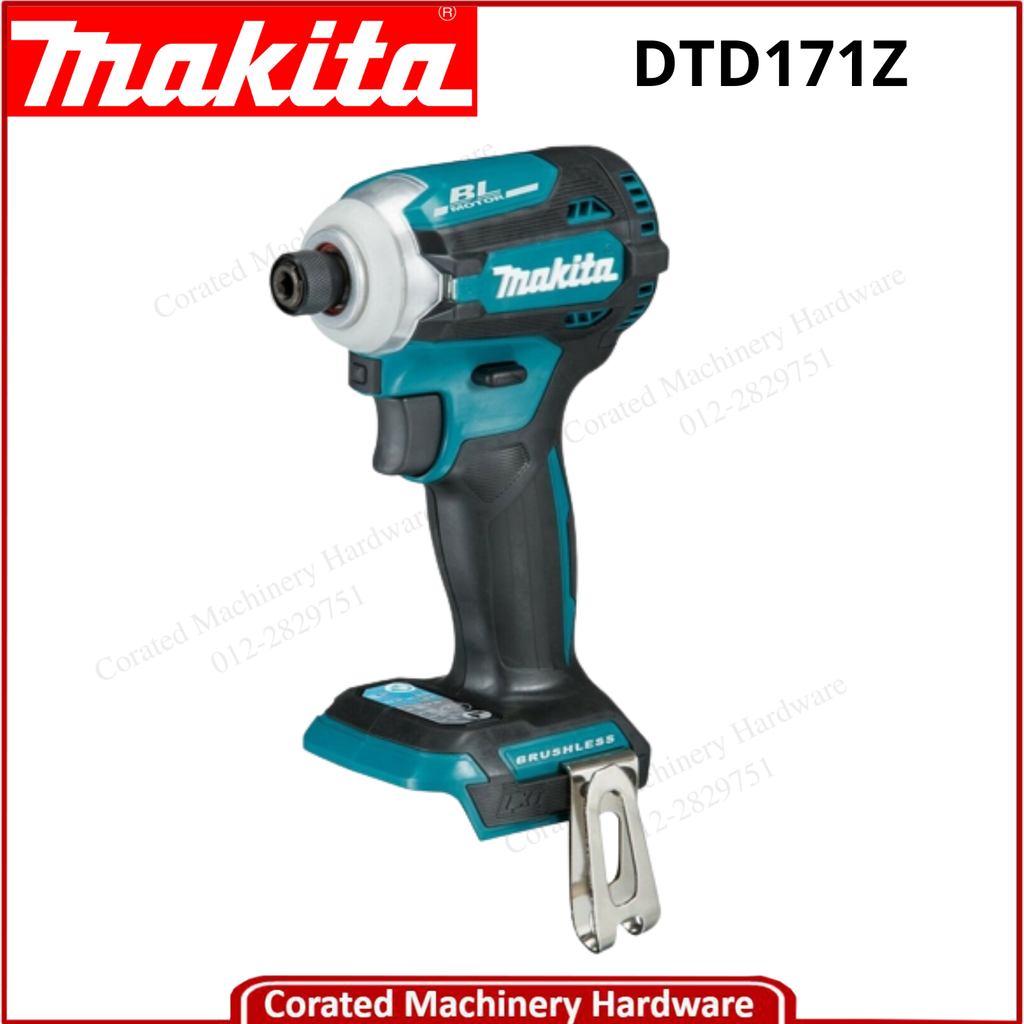 MAKITA DTD171RTJ 6.35MM CORDLESS IMPACT DRIVER