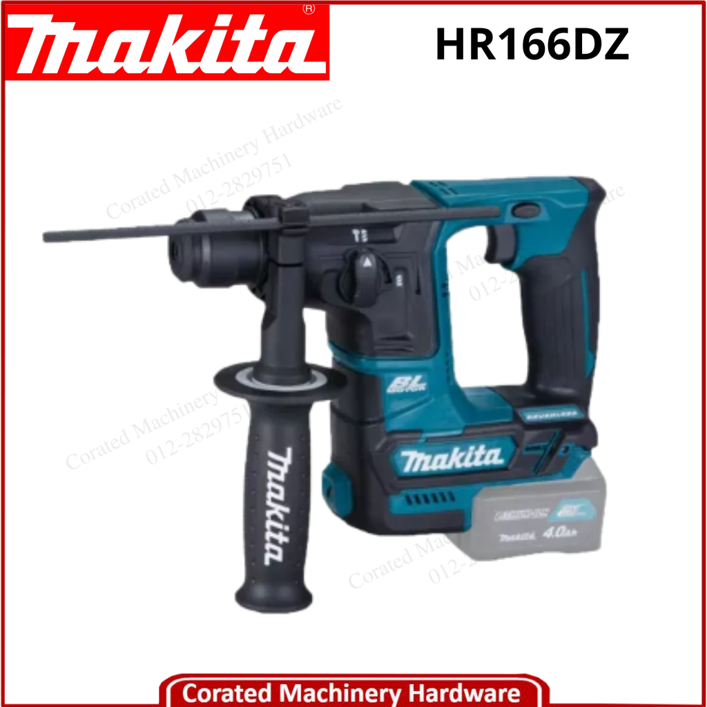 MAKITA HR166DWAJ 16MM CORDLESS ROTARY HAMMER