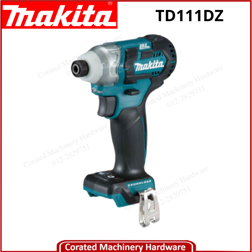 MAKITA TD111DSME 6.35MM CORDLESS IMPACT DRIVER