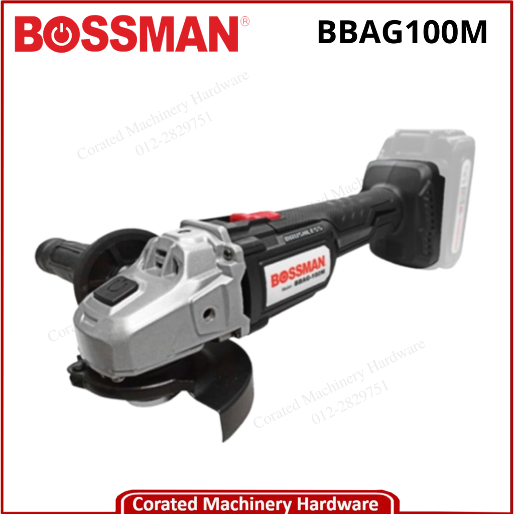 BOSSMAN BBAG100M 4&quot; CORDLESS ANGLE GRINDER