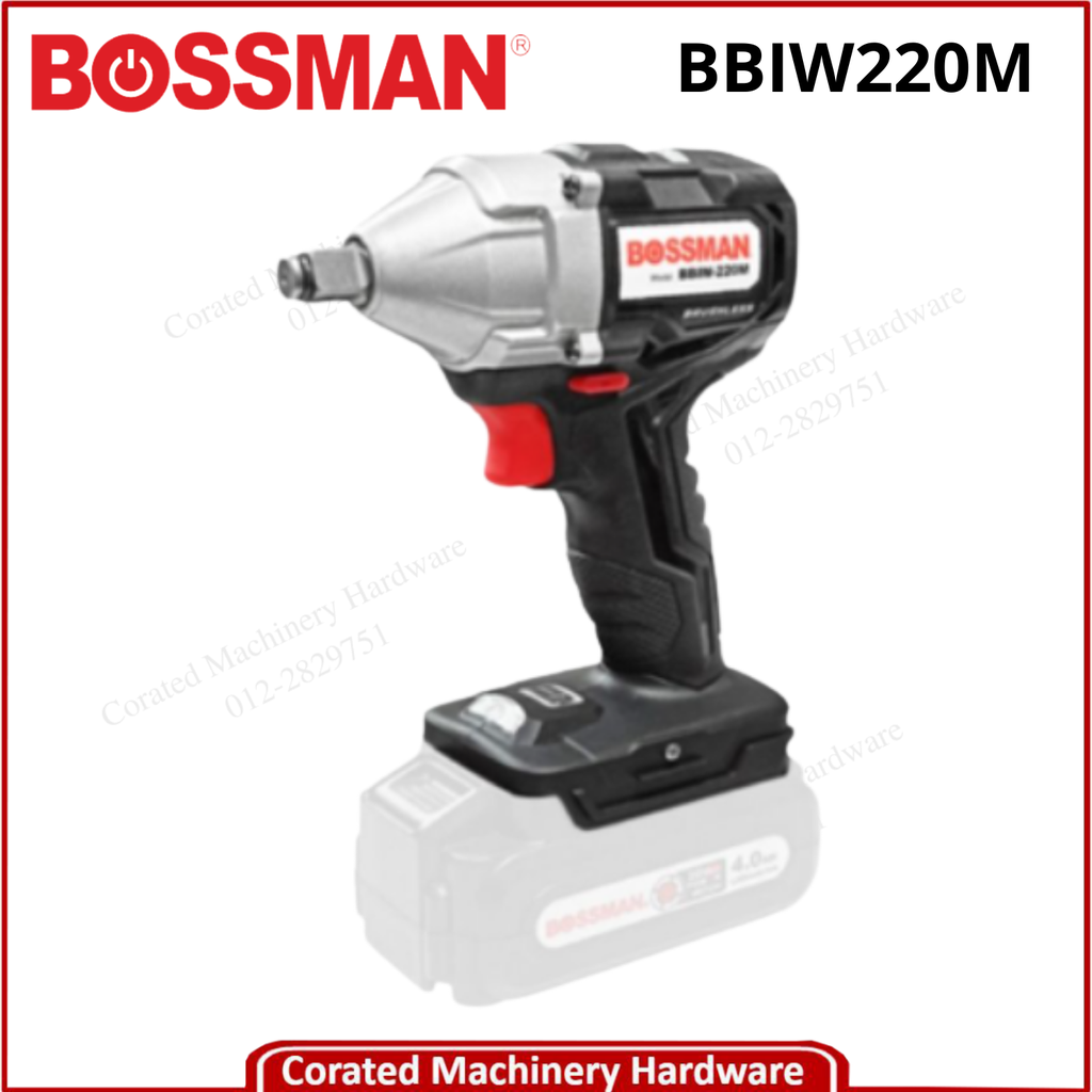 BOSSMAN BBIW220M CORDLESS IMPACT WRENCH