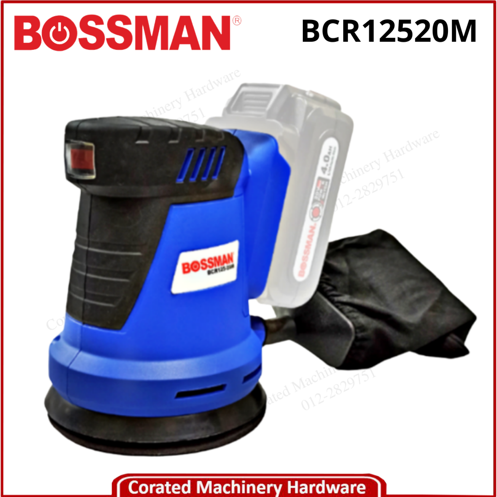 BOSSMAN BCR125-20M 5&quot; CORDLESS ROTARY SANDER