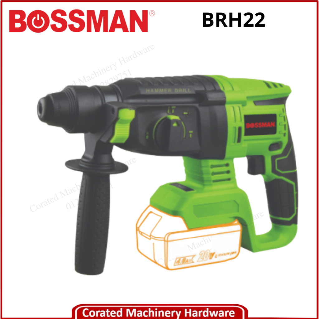 BOSSMAN BRH22 CORDLESS ROTARY HAMMER