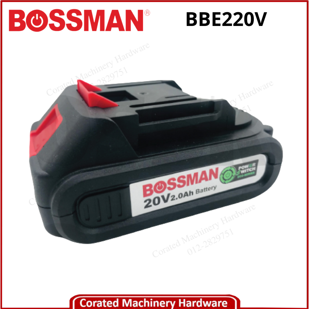 BOSSMAN BBE220V LI-ION BATTERY PACK 
