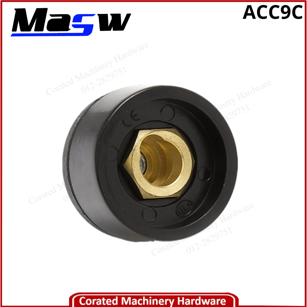 MASW ACC9C 10MM-25MM WELDING MMA FEMALE CONNECTOR