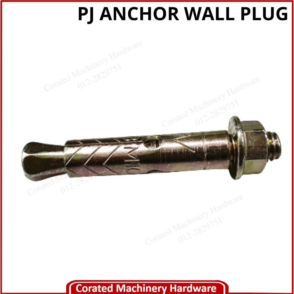 PJ ANCHOR WALL PLUG 5/16&quot; 2-4/3&quot; (HOLE DIA:10MM)