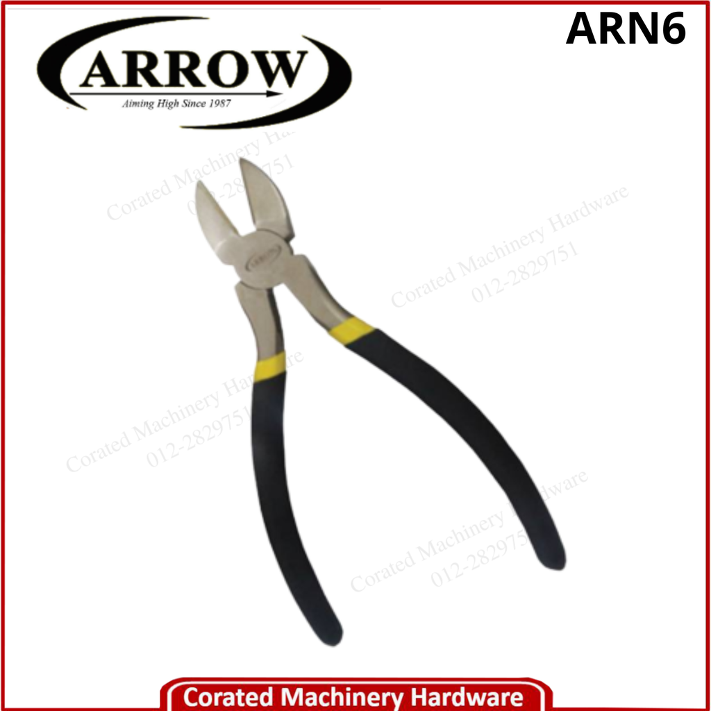 ARROW ARN6 6&quot; DIAGONAL CUTTER PLIER