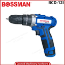 BOSSMAN BCD-12I CORDLESS IMPACT DRILL