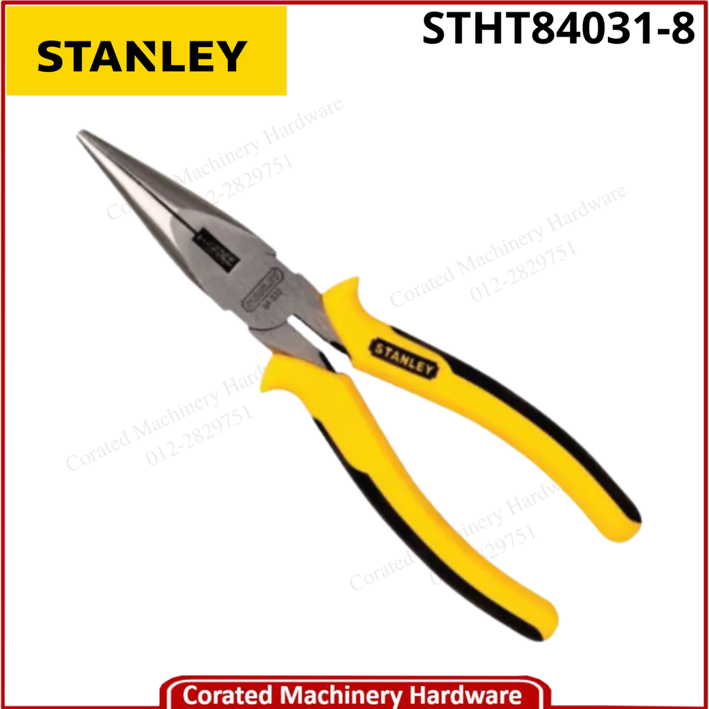 STANLEY STHT84031-8 6&quot; LONG NOSE PLIER