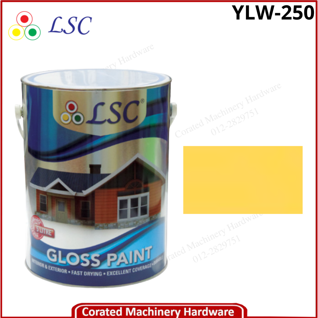 LSC GLOSS PAINT 250ML ALUMINIUM