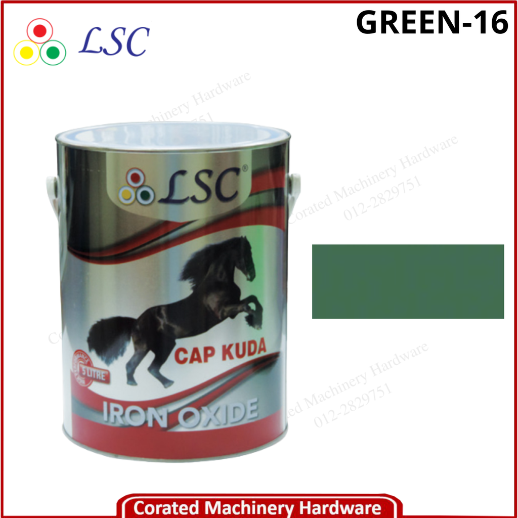 LSC IRON OXIDE GREEN 16KG