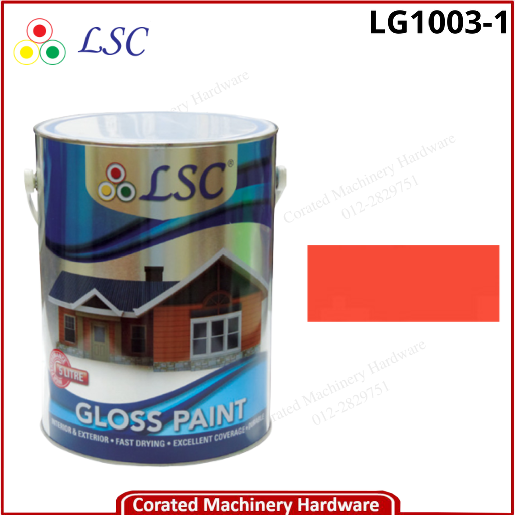 LSC LG1003 E.ORANGE GLOSS PAINT