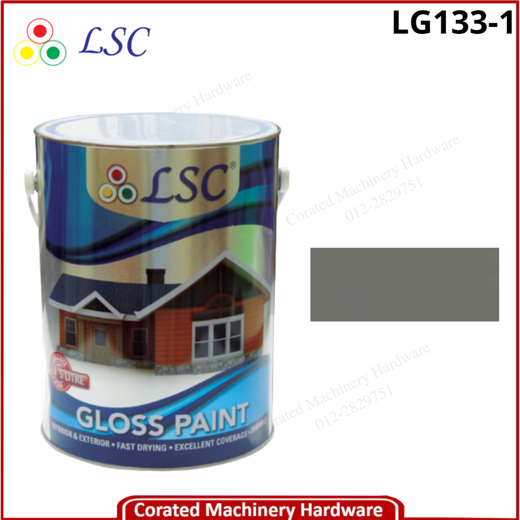 LSC LG133 ASH GREY GLOSS PAINT