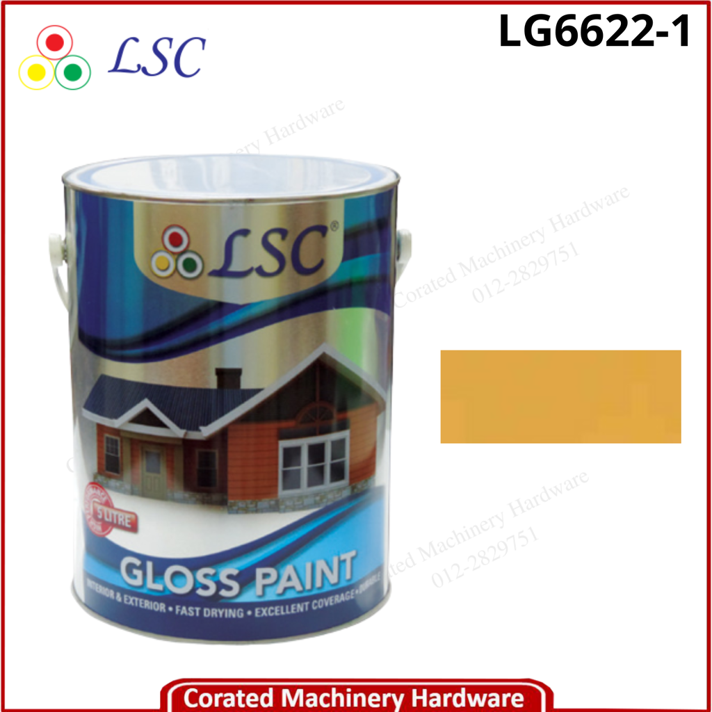 LSC LG6622 BRIGHT GOLD GLOSS PAINT