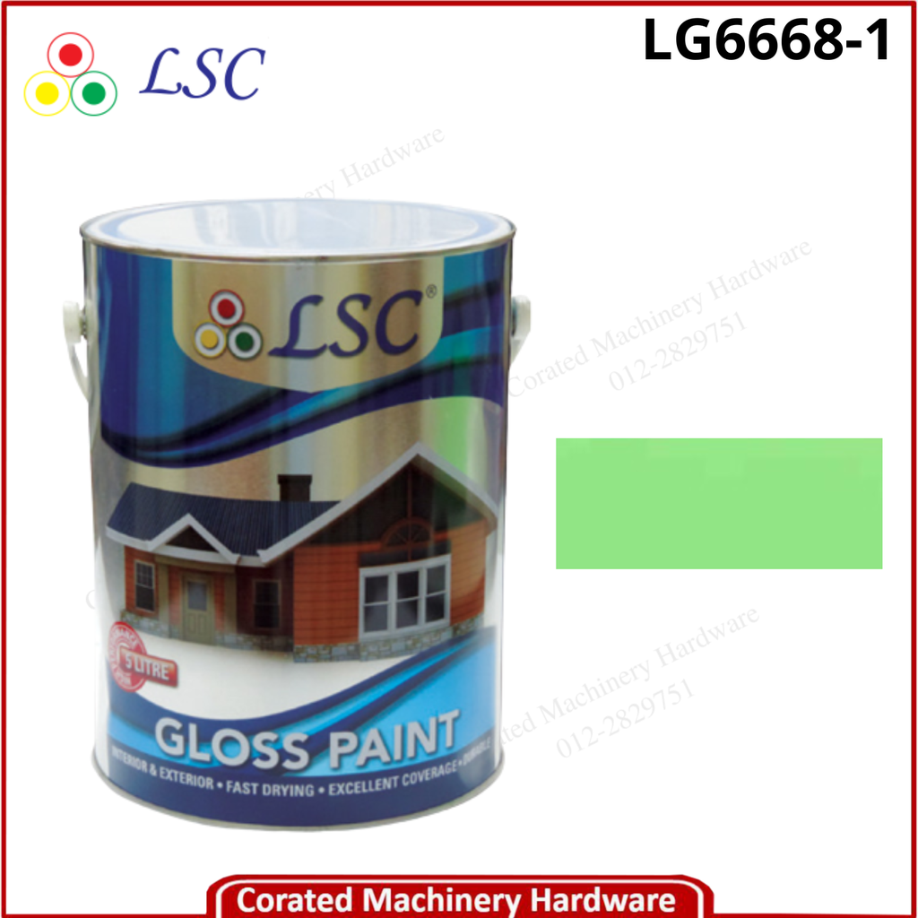 LSC LG6668 KIWI PARROT GLOSS PAINT