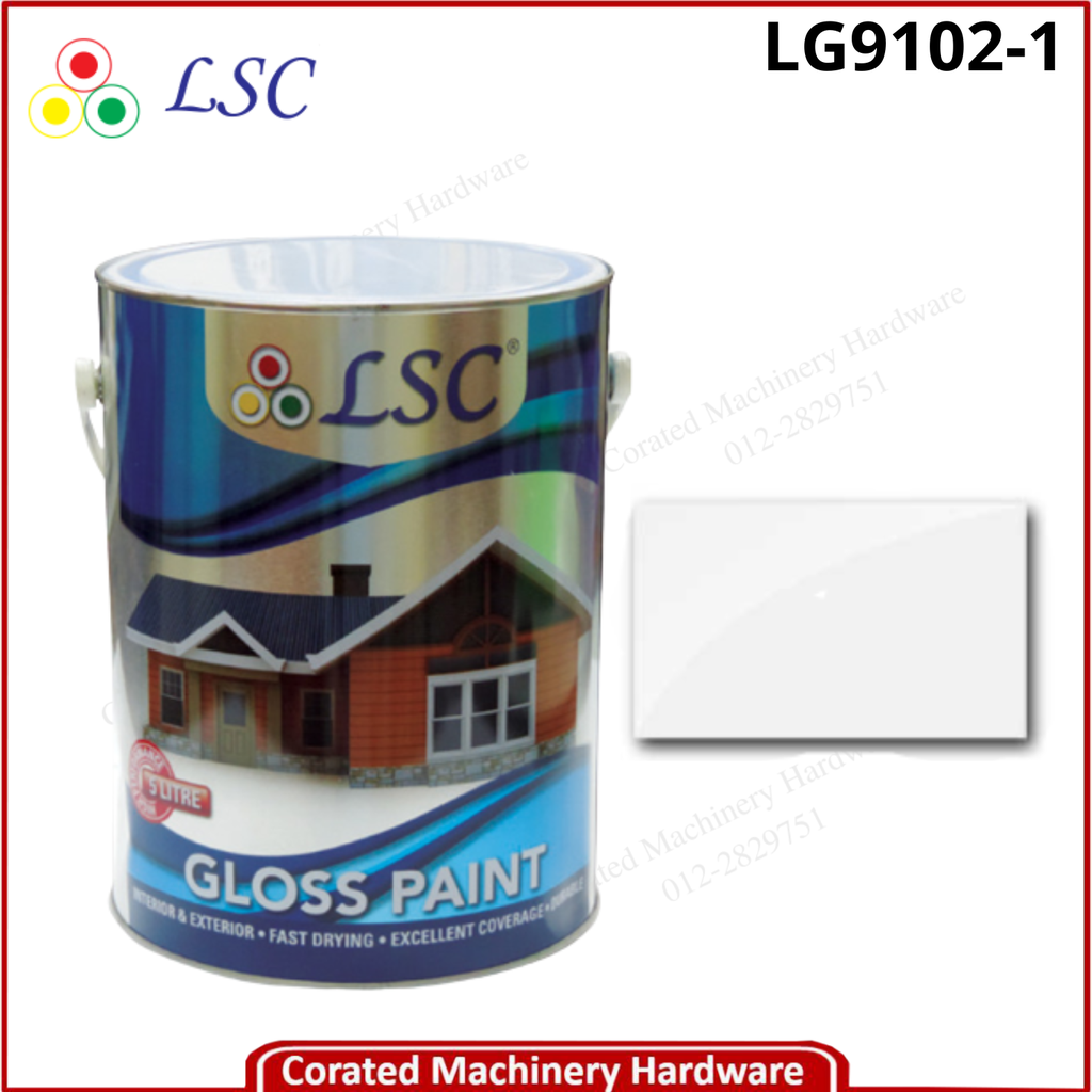 LSC LG9102 WHITE GLOSS PAINT