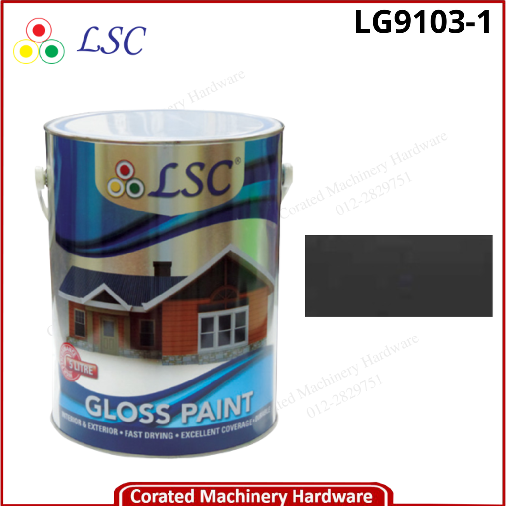 LSC LG9103 BLACK GLOSS PAINT