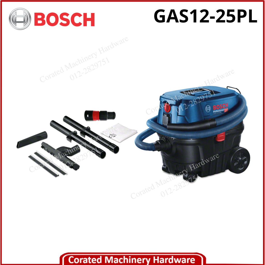BOSCH GAS12-25PL WET/DRY EXTRACTOR VACUUM CLEANER