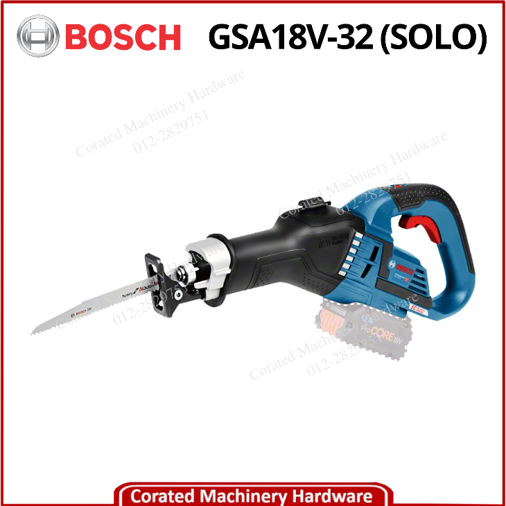 BOSCH GSA18V-32 CORDLESS SABRE SAW (SOLO)