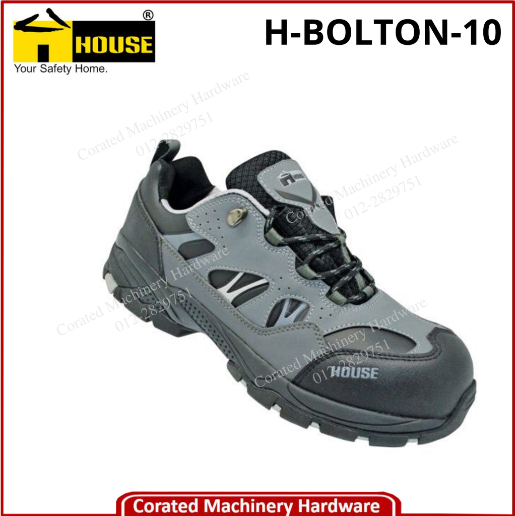 HOUSE LOW-CUT SAFETY SHOES MODEL: BOLTON 10 (44#)