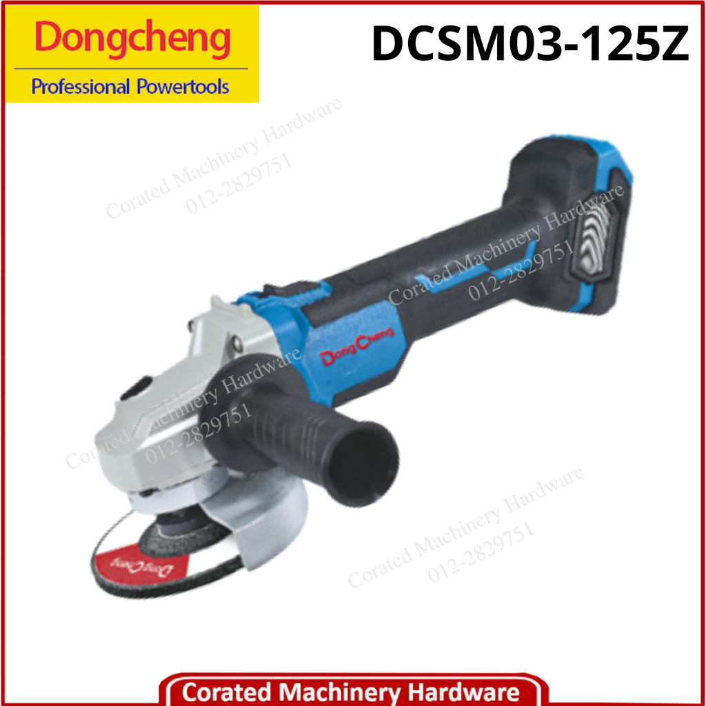 DONG CHENG DCSM03-125Z 20V CORDLESS ANGLE GRINDER 