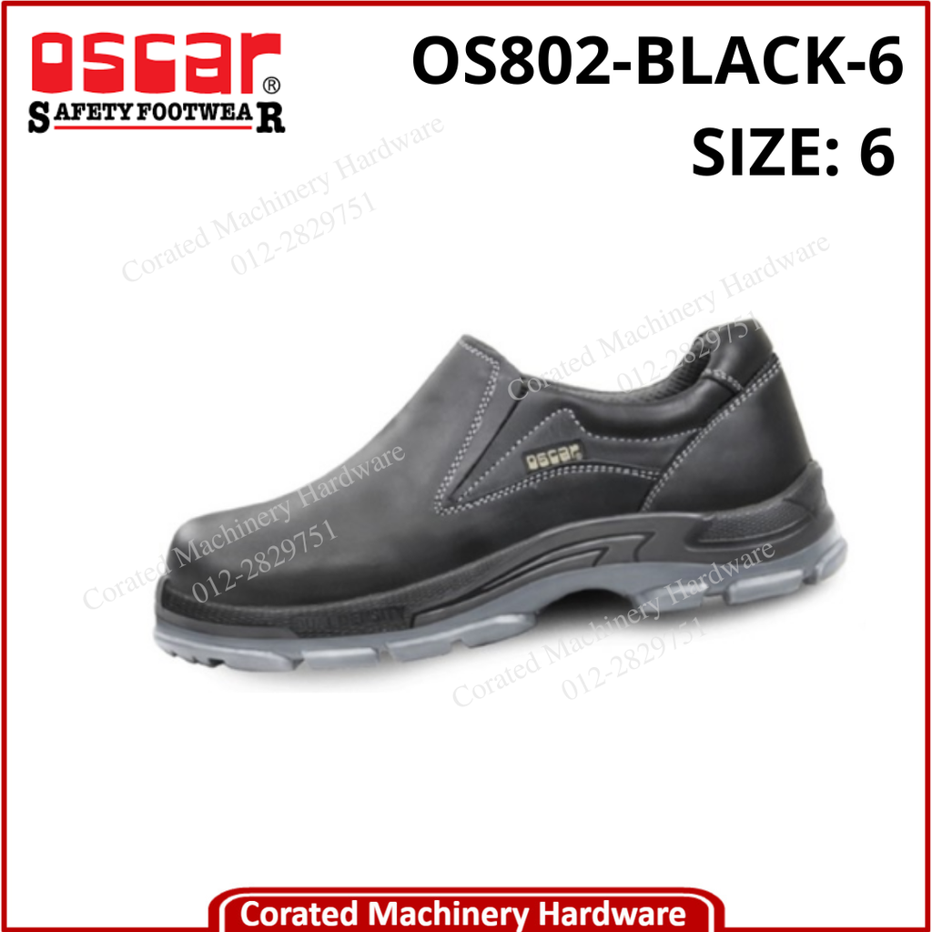 OSCAR SLIP ON LOW CUT SHOE OS802-BLACK