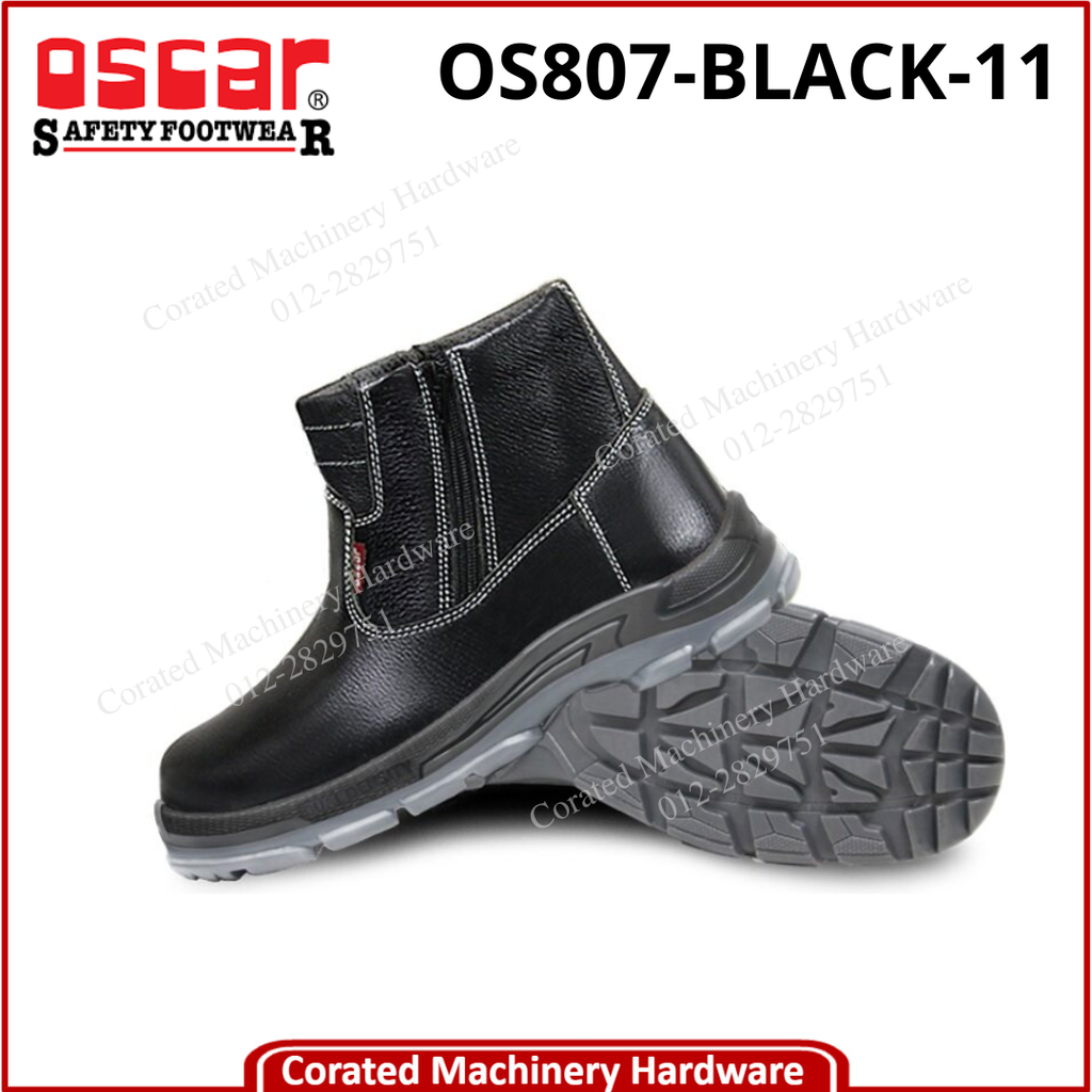 OSCAR MID-CUT BOOT OS807 BLACK-11