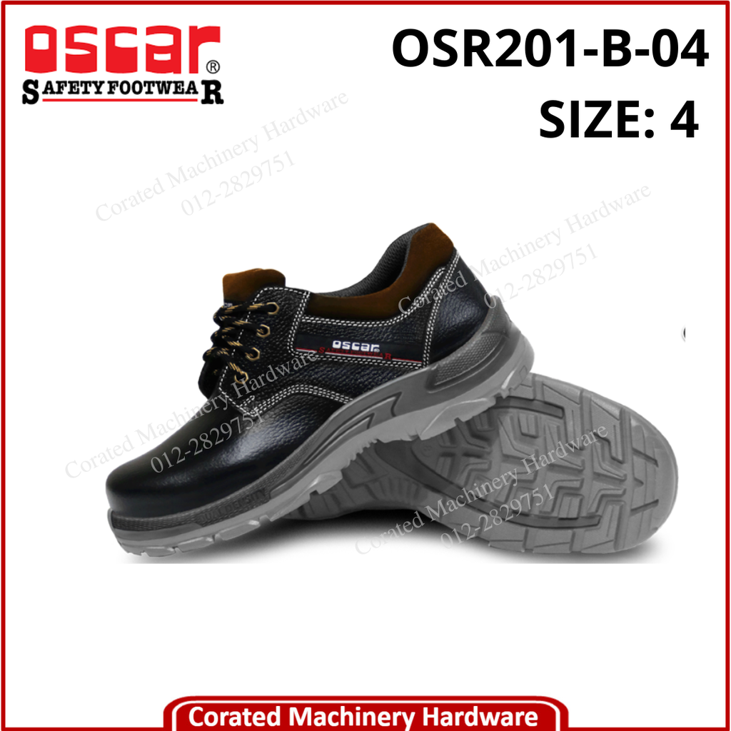 OSCAR SUPERTEC R 201 BLACK SAFETY SHOE
