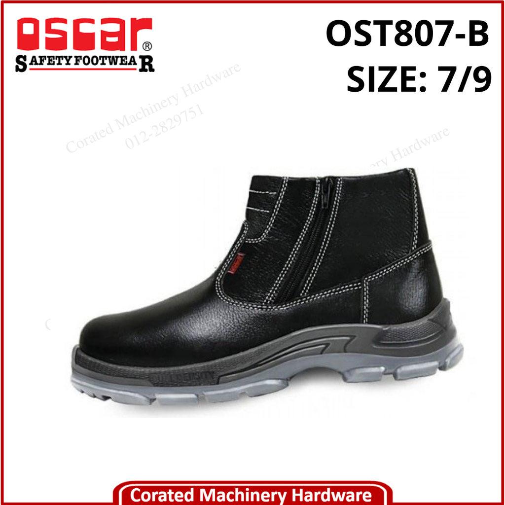 OSCAR SUPERTEC T 807 BLACK SAFETY SHOE